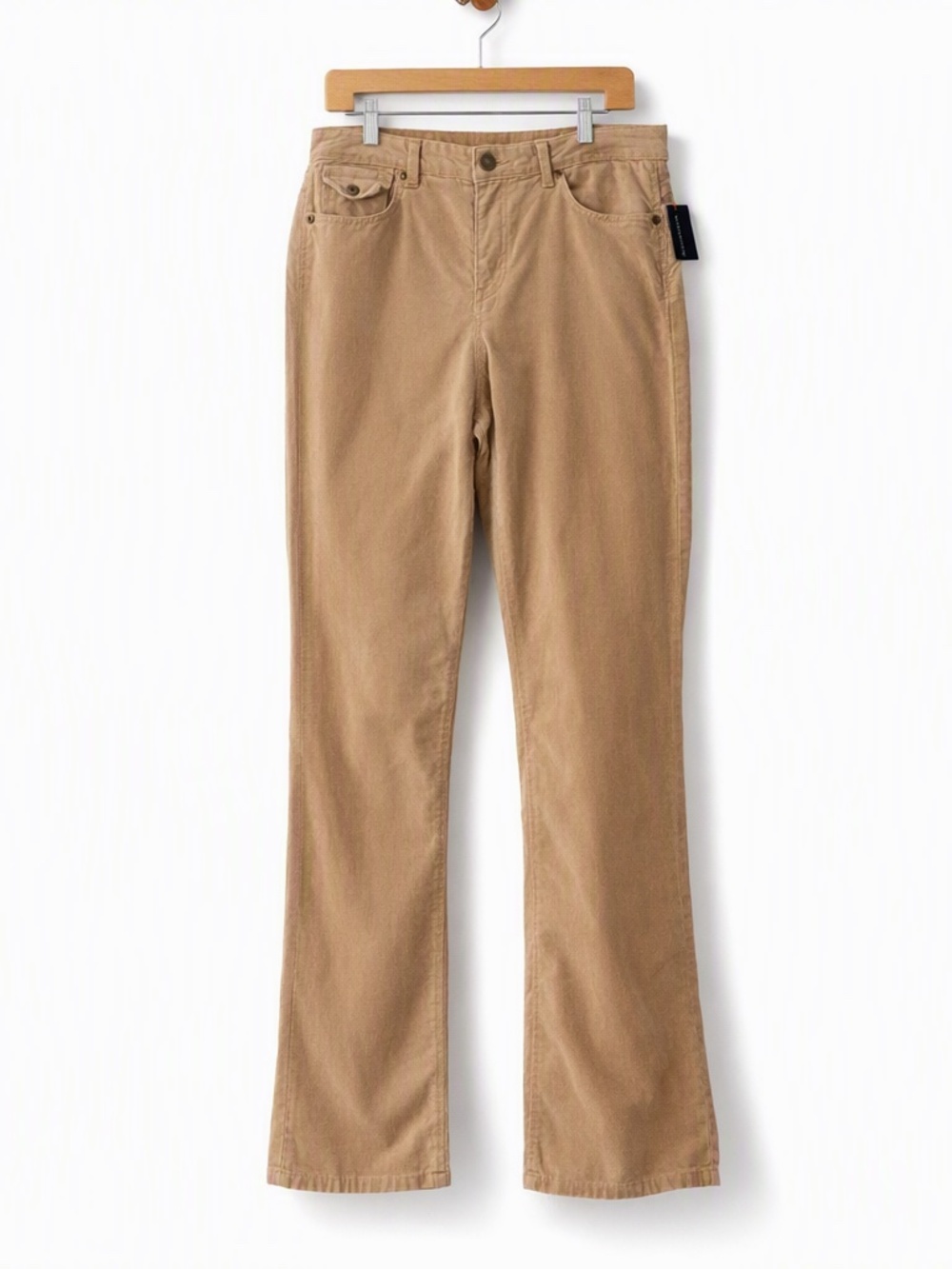 NEW Style & Co Premium Boot Cut Summer Straw Jeans 10 Corduroy Embellished